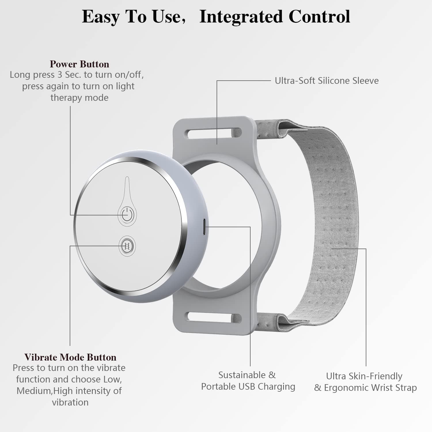 KTS Hand-held portable red light therapy instrument