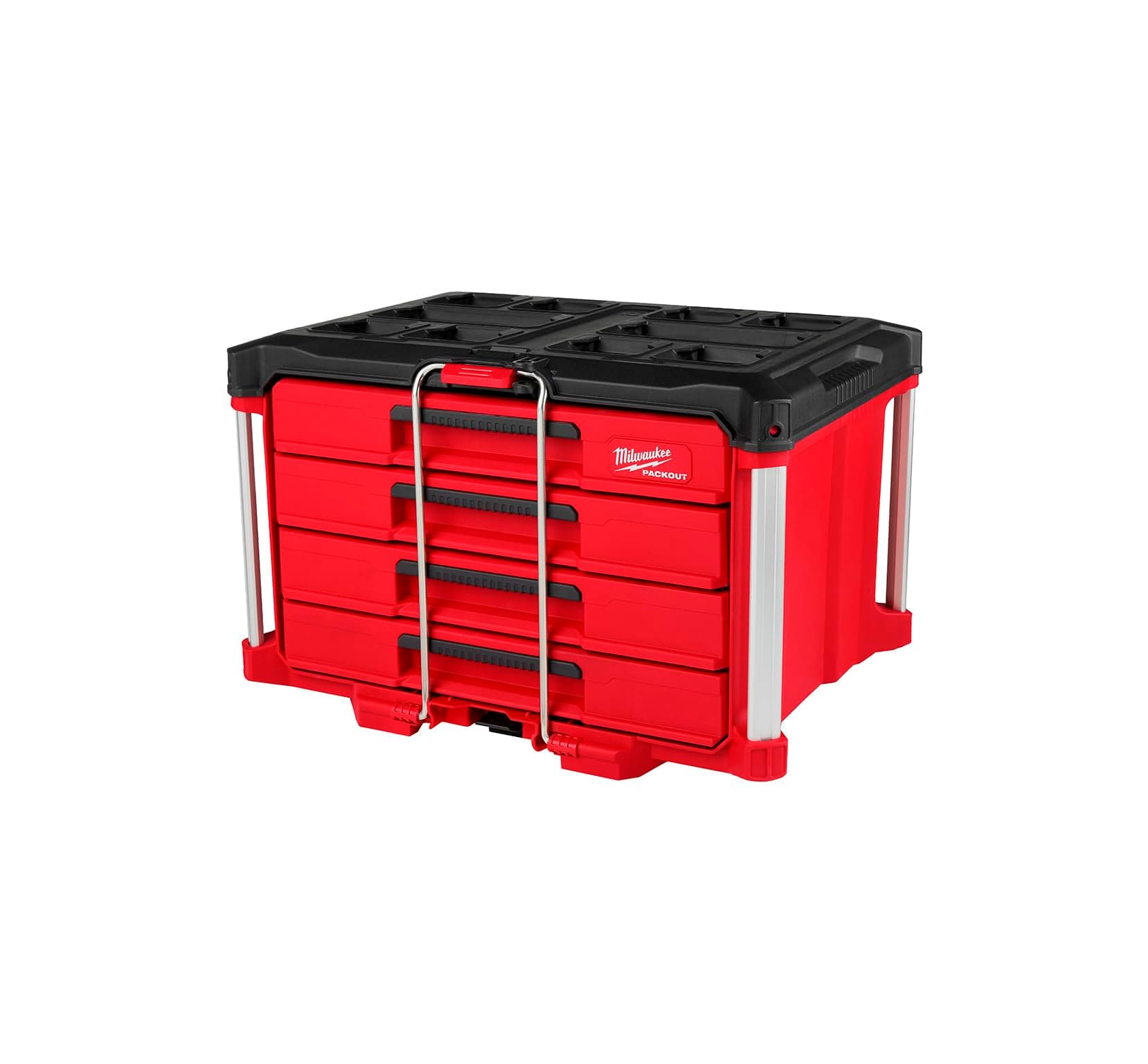 Milwaukee Packout 4 Drawer Tool Organizer Box - 48-22-8444