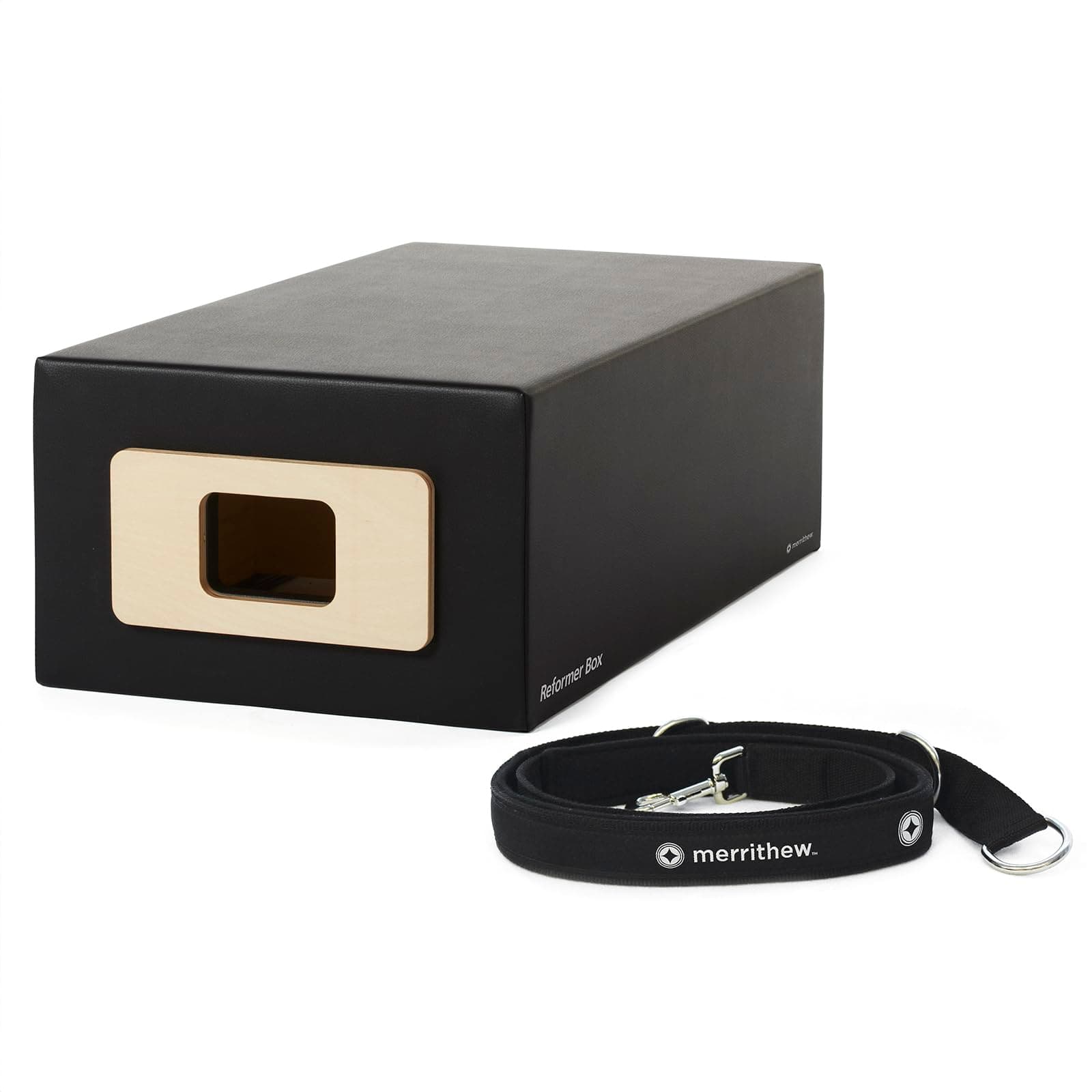 STOTT PILATES MERRITHEW Reformer Box with Footstrap, Regular