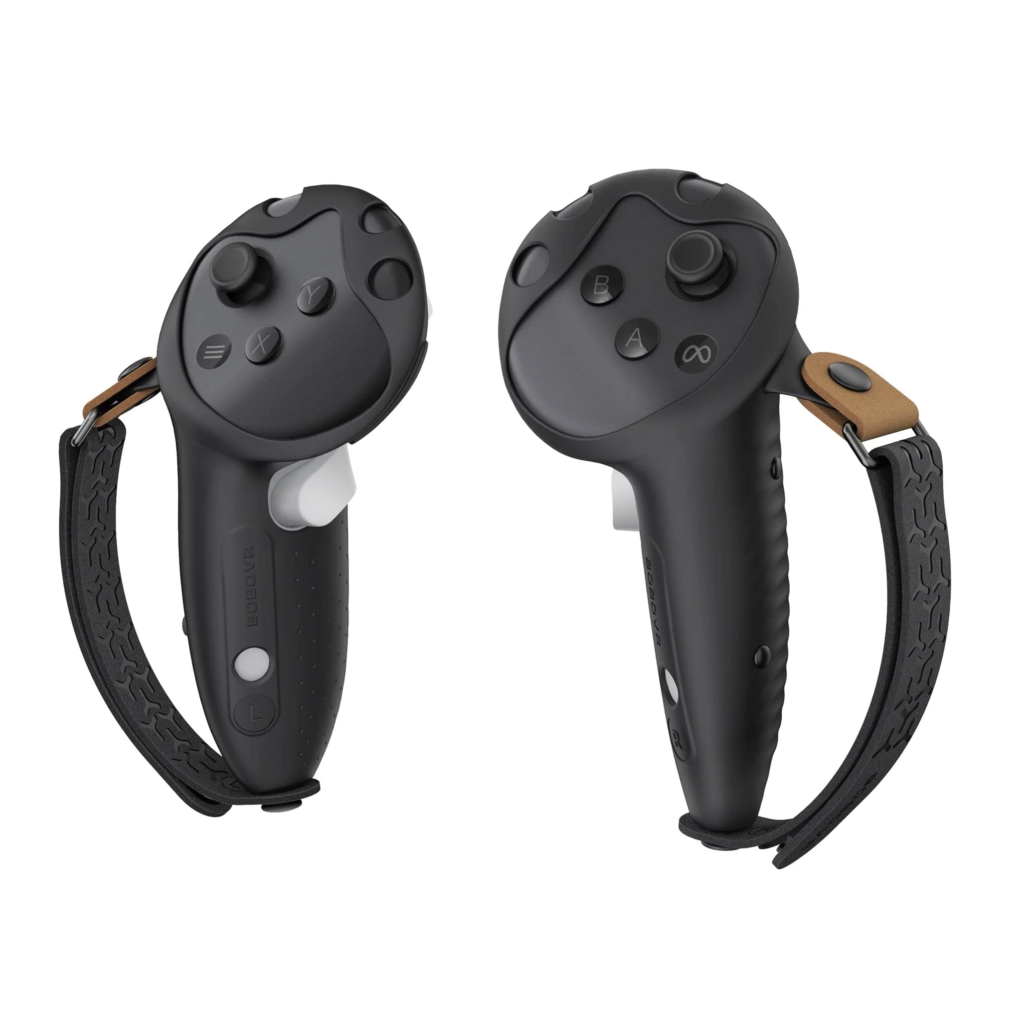 BOBOVR G3 Plus Controller Grips Compatible with Meta Quest 3S/Quest 3 VR Accessories, Comfort Grip Cover for VR Controllers Straps Silicone Covers,An extra 0.71 inches for a Better Hand Feel