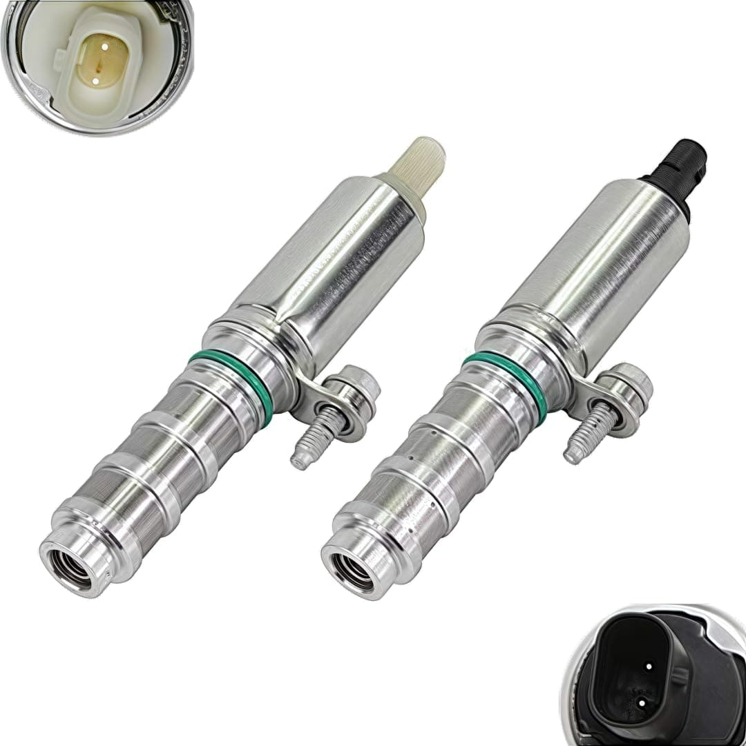 ZBN Oil Control VVT Valve Engine Intake & Exhaust Variable Timing Solenoid 12662736 12662737 for Buick Regal Cadillac ATS CTS CT6 Chevrolet Camaro Colorado Impala Malibu Limited GMC Canyon(2pcs)