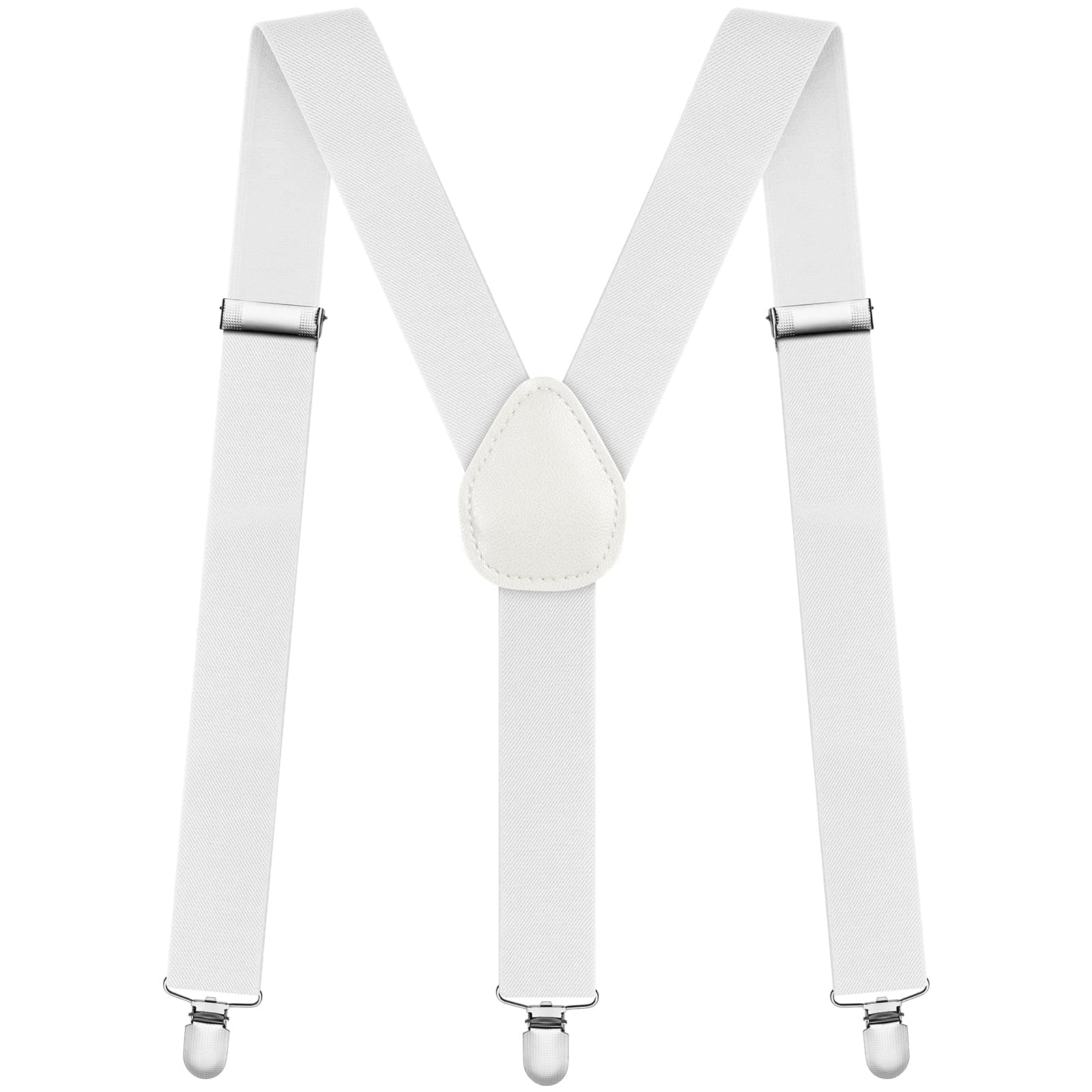 Mens Braces, Mens Suspenders with Strong Metal Clips, 3.5cm Wide Heavy Duty Suspenders for Men Women Business Wedding Casual