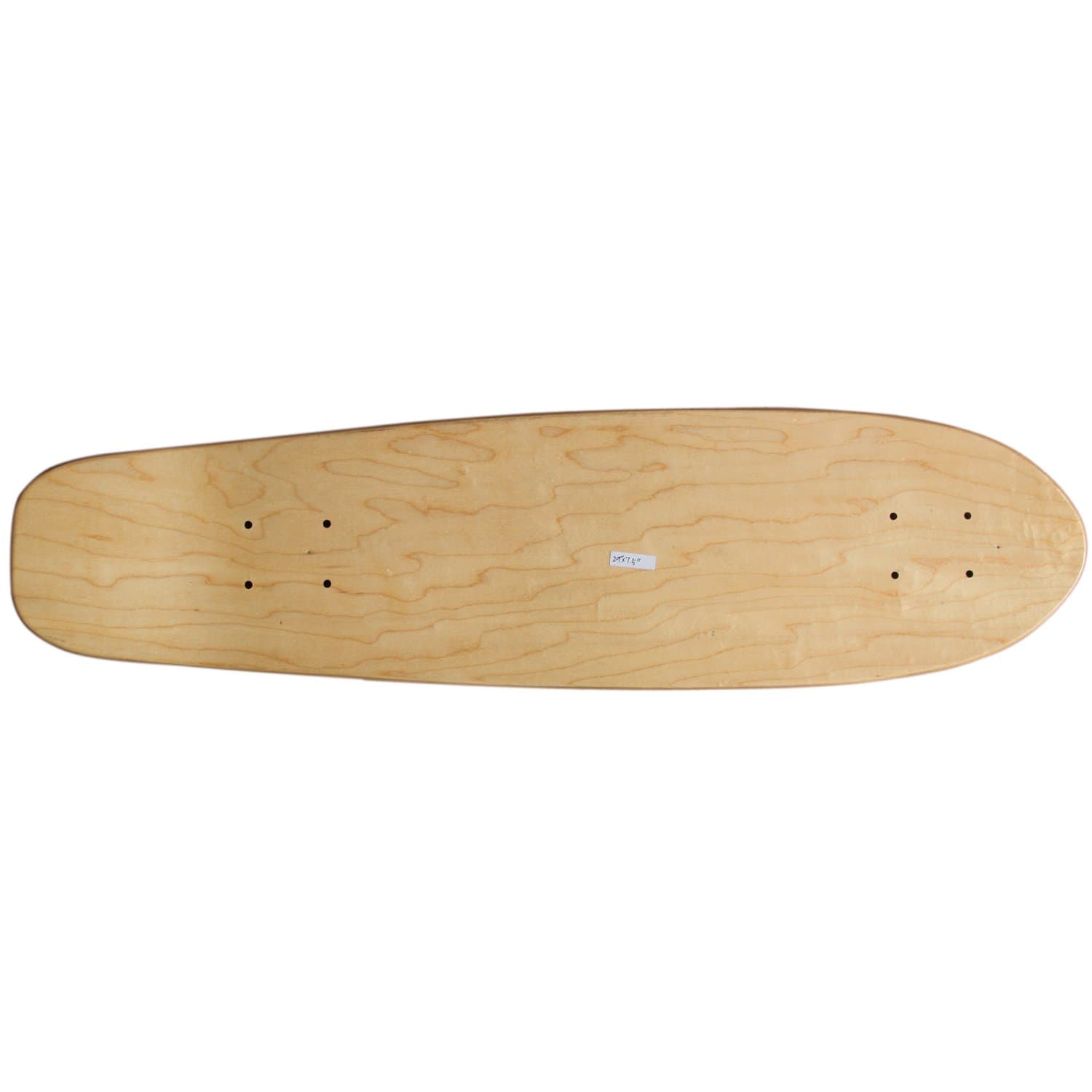 7.5 inches Canadian Maple Skateboard Deck Old Slight Concave 29 inches Natrual Deck Only