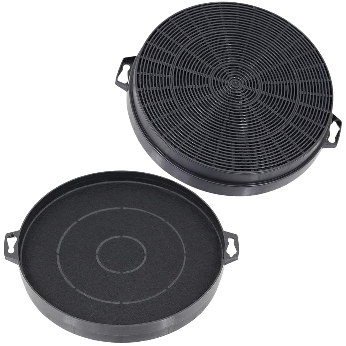 2-Pack Carbon Charcoal Filter 210mm & 32mm for Bosch Neff Gorenje Cooker Hoods Kitchen Vent Type CHA4 CDA Range