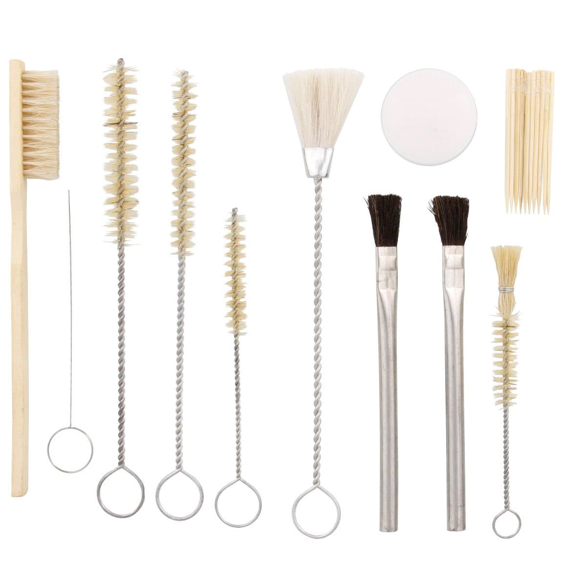 New Tool Spray Gun Cleaning Kit Air Tool Paint Gravity Detail Airbrush Parts 20 Pcs