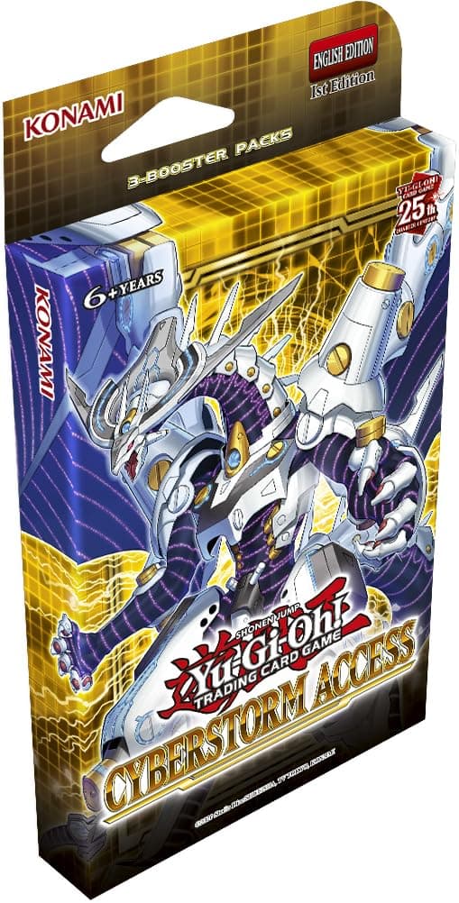 Yu-Gi-Oh!Cyberstorm Access - Special 3-Pack Tuckbox, Blue, White, Black, Purple