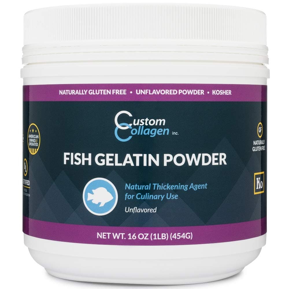 1lb Plain Gelatin Powder (Fish)