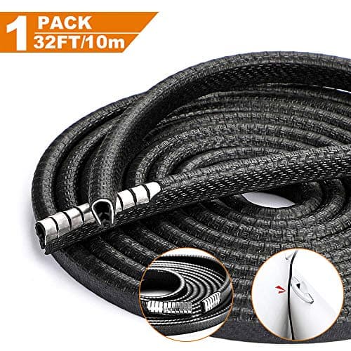 32Ft(10M) Car Door Edge Guards U Shape Edge Trim Rubber Seal Protector Guard Strip Car Protection Car Door Edge to Protect Your Vehicle from Nicks, Chips and Scratches Fit for Most Car