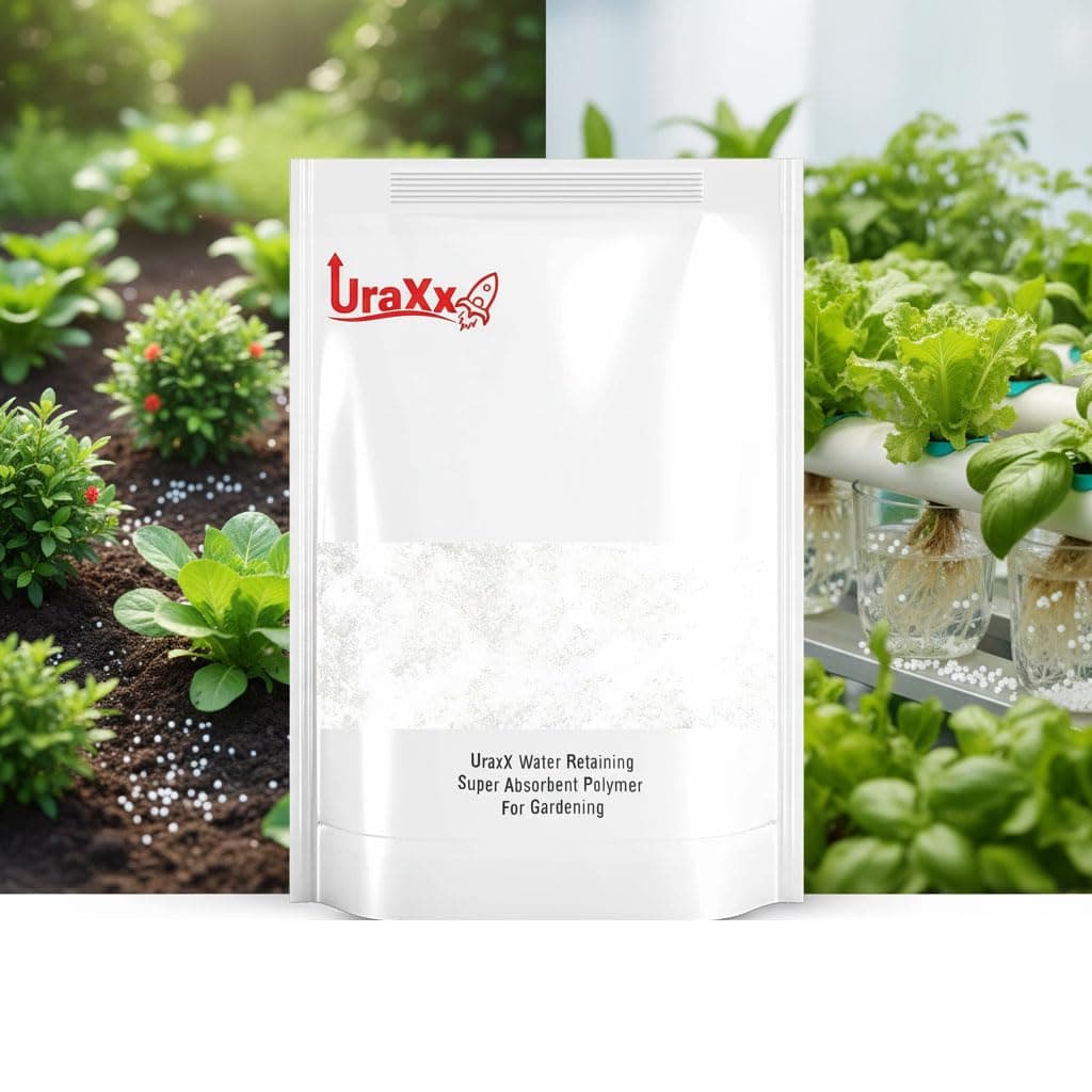 Soil & Hydroponics Super Absorbent Water Retaining Polymer | Eco-Friendly Plant Growth Booster for Soil & Hydroponics | Improves Water Retention & Nutrient Absorption | 250g