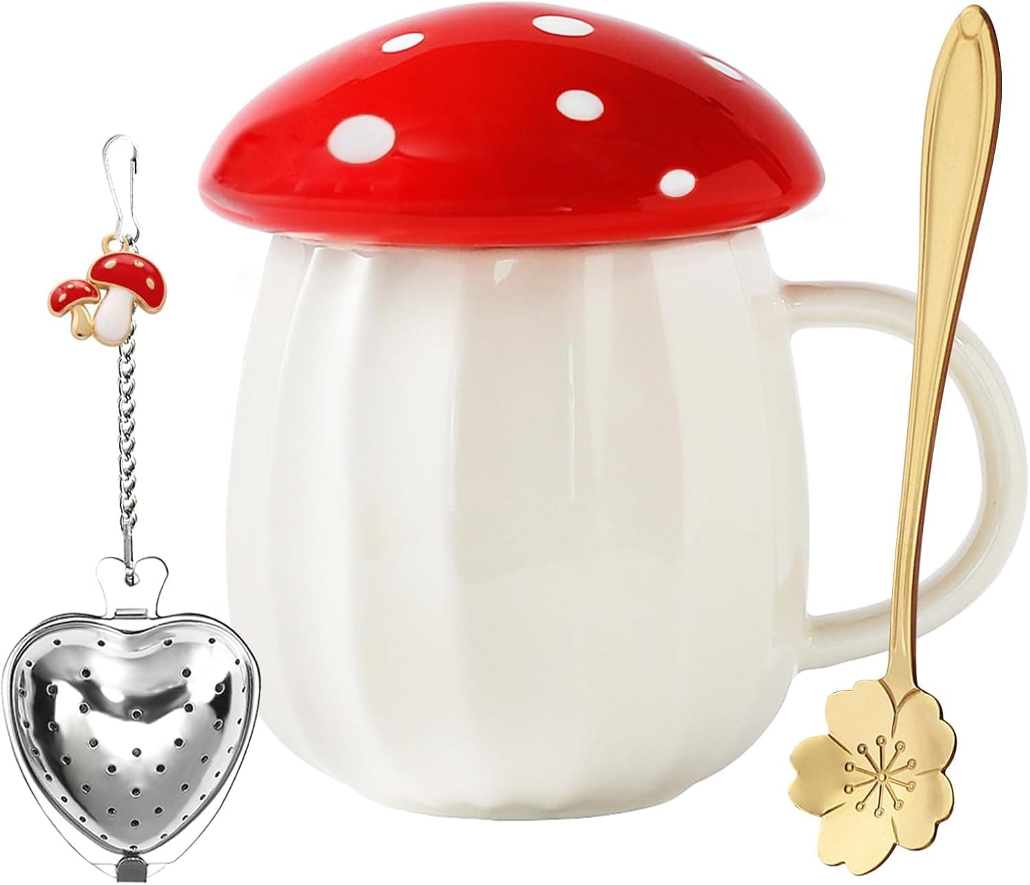Kawaii Cute Mushroom Mug