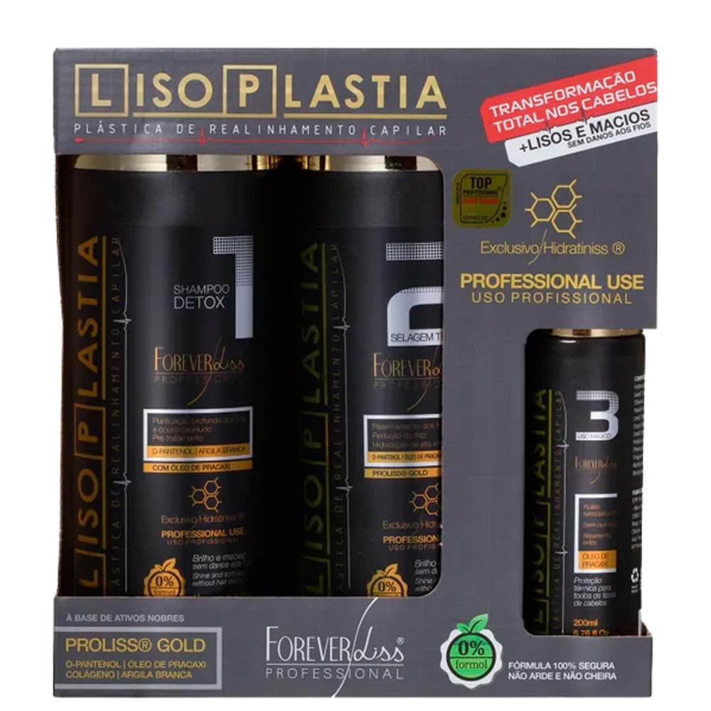 Forever Liss Professional Lymphoplasty Capillary Realignment + Smooth and Soft Kit