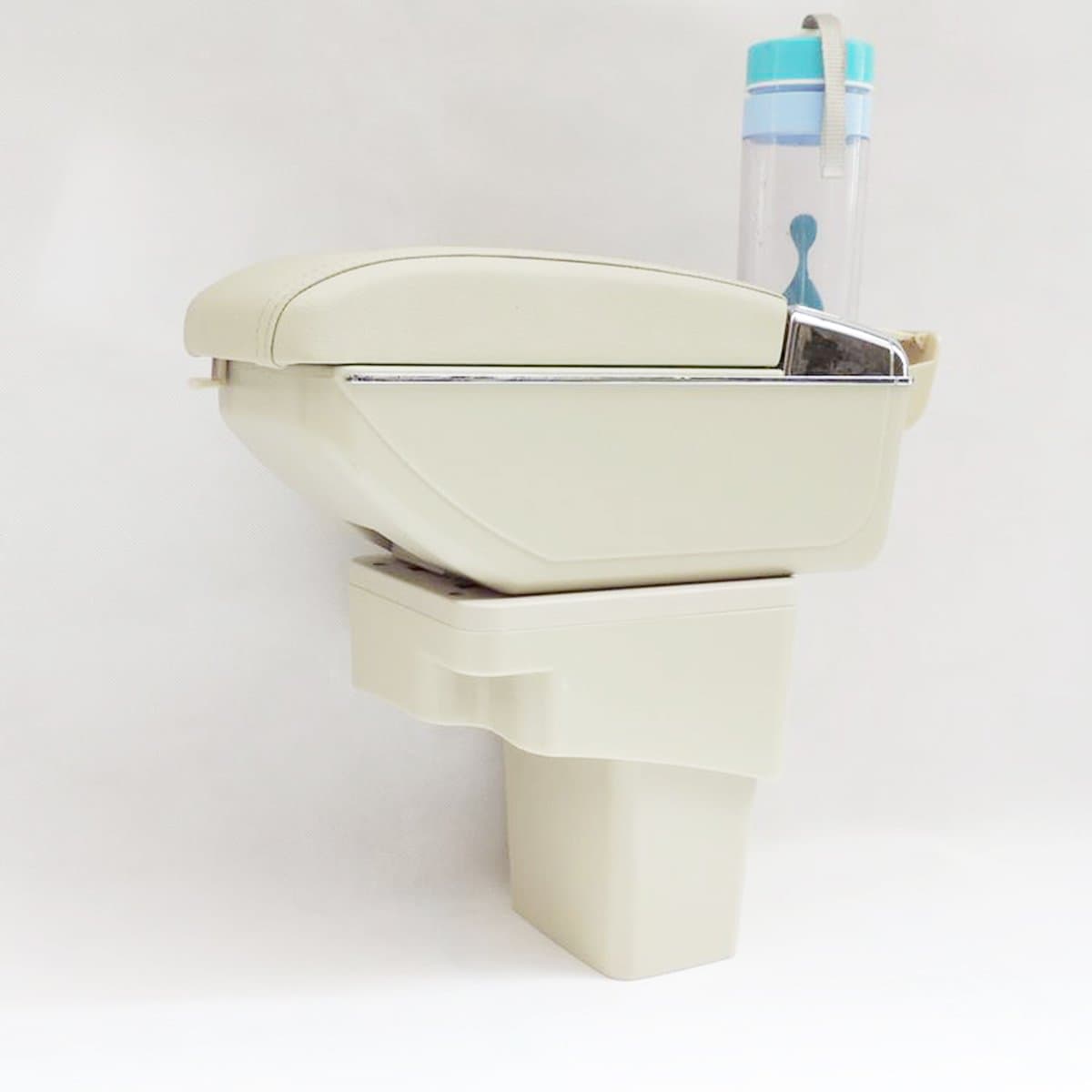 Car Center Console Armrest Storage Box Replacement for Hyundai Verna/Accent/Solaris/Dodge Attitude RB 2012 2013 2014 2015 2016