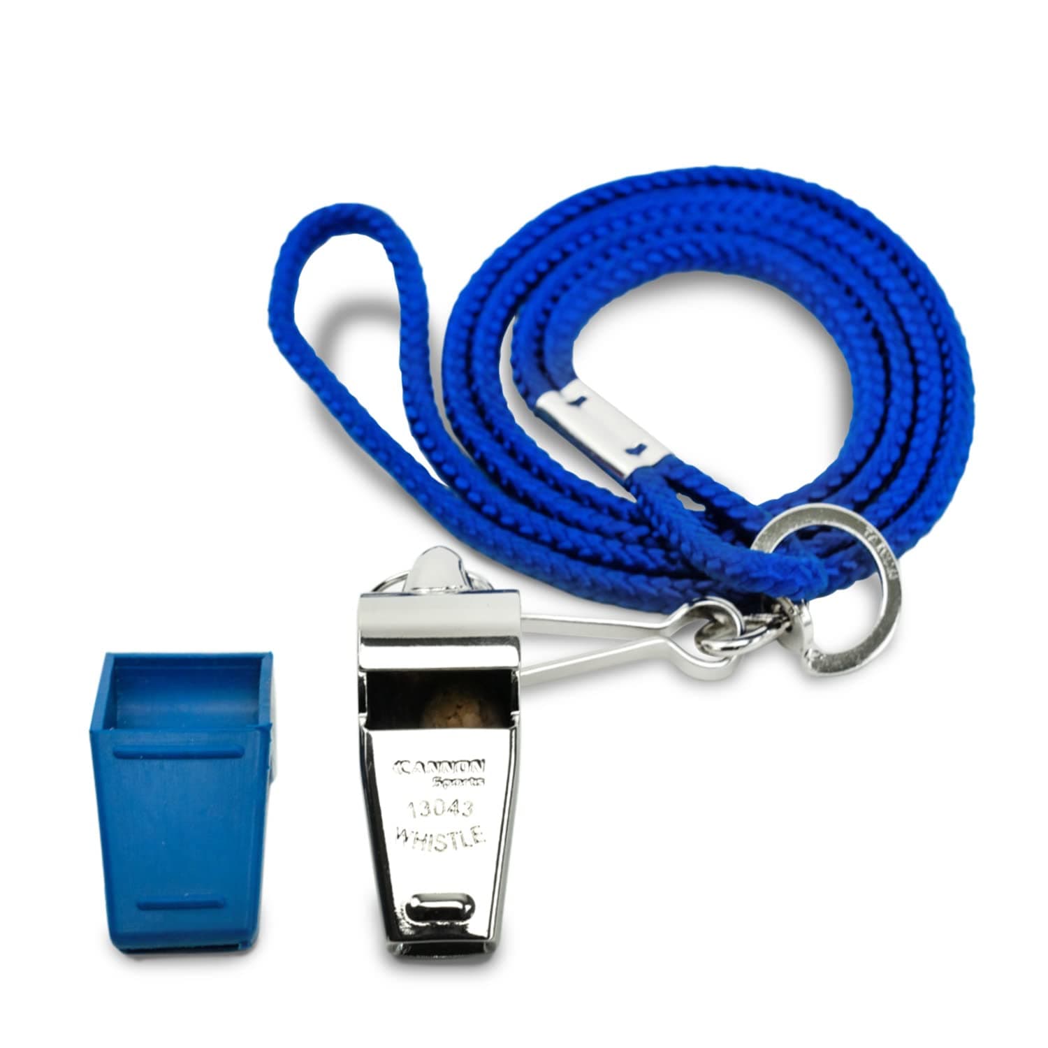 Metal Whistle with Lanyard