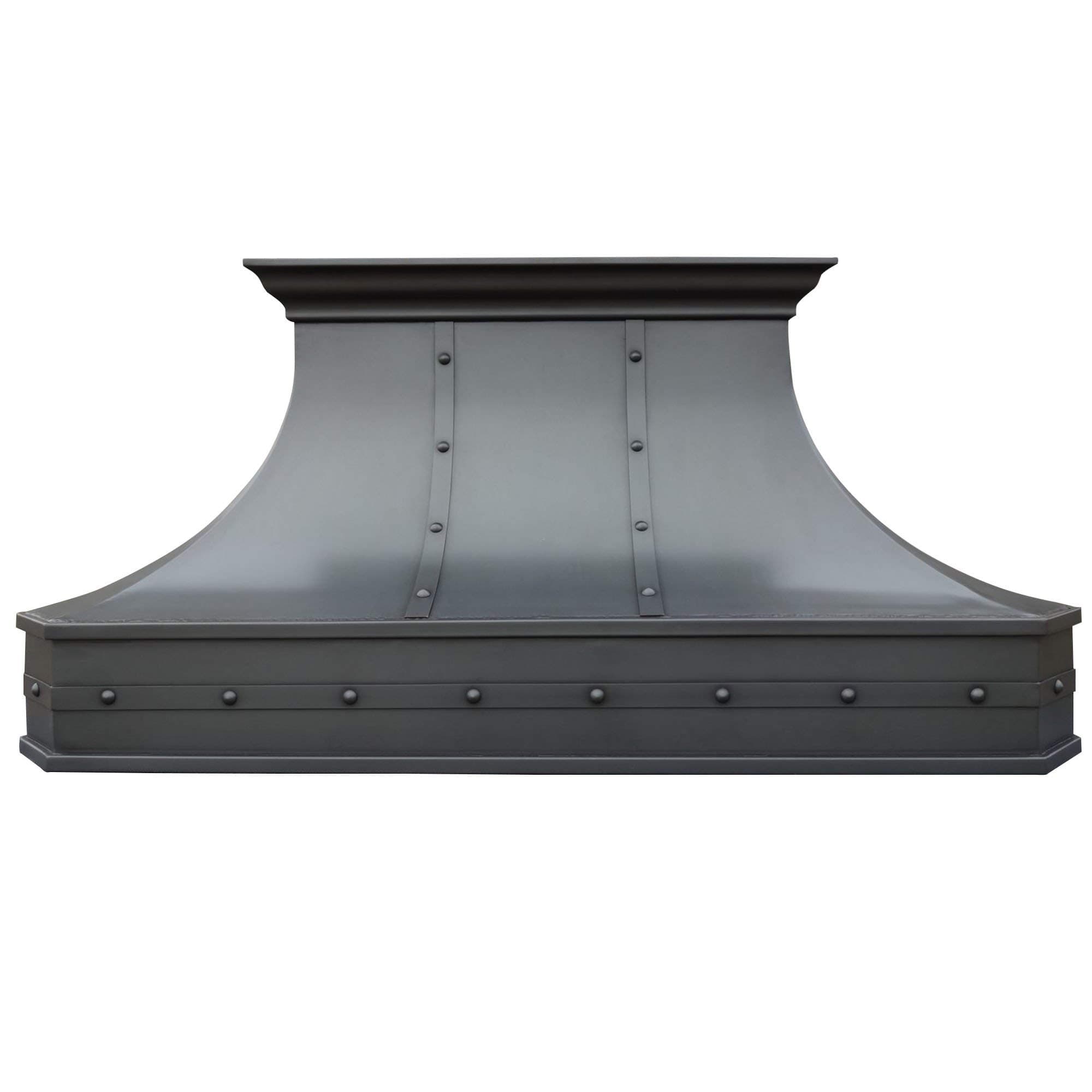 Island Mount Copper Range Hood, Hand-Crafted Copper Range Hood with High Airflow Centrifugal Blower, Includes SUS 304 Liner and Baffle Filter, High CFM Vent Motor, H3STRSOI3627