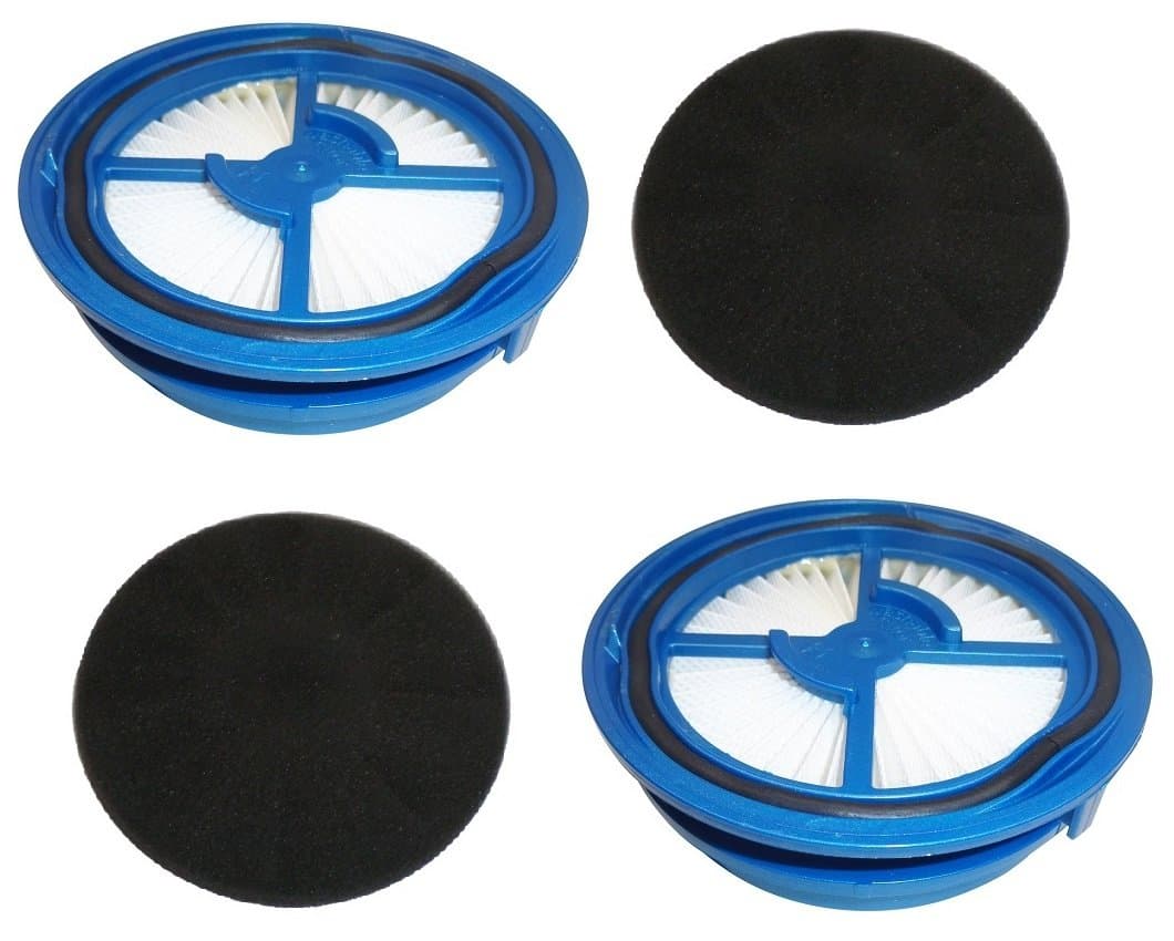 2 Pack Compatible with Bissell 1132 Filter w/Foam for Vacuum & Steam Mop Replaces Part # 1603520