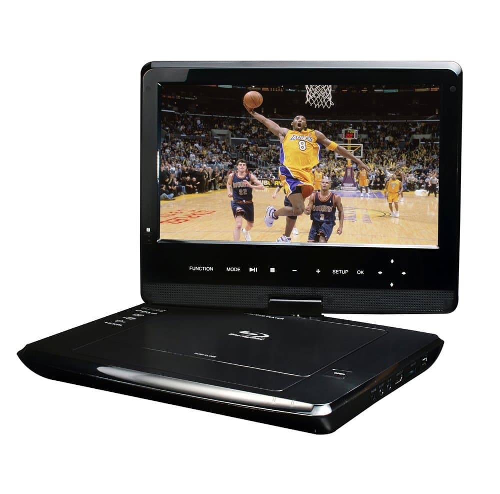 BDP-M1061 Maxmade Portable 10-Inch Blu-Ray DISC/DVD Player (Black)