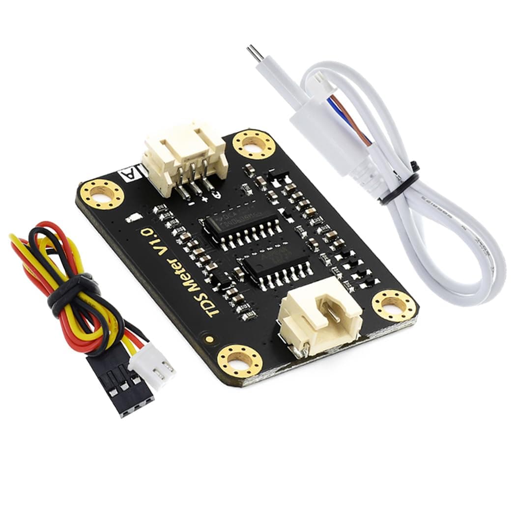 TDS Sensor Water Conductivity Sensor Liquid Detection Sensor Water Quality Monitoring Sensor Module TDS Monitor Kit Analog Output