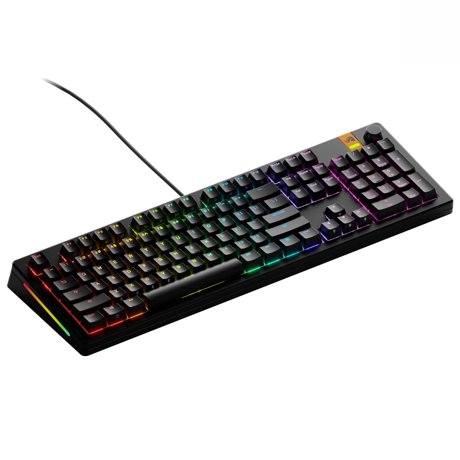 – Gaming - GMMK 3 HE Rapid Trigger Keyboard, Hall Effect, 8K Polling Rate, MX Mechanical & Magnetic Switches, Hotswappable 100% Keyboard, Modular Gasket System, Doubleshot PBT keycaps (Black)