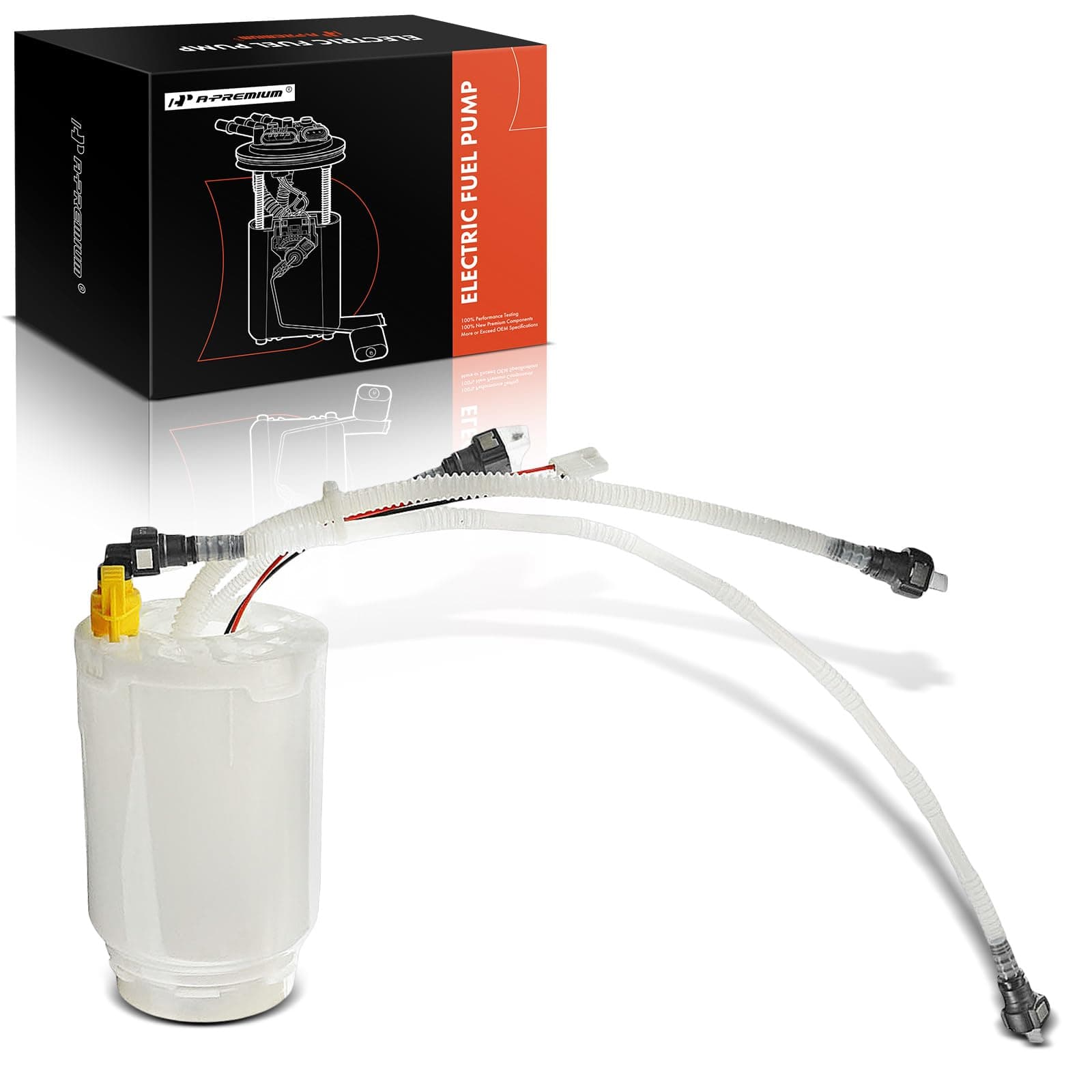 A-Premium Electric Fuel Pump Module Assembly with Strainer Compatible with Porsche Cayenne Base GTS S Turbo 2003-2010, 3.2L 3.6L 4.5L 4.8L, Left Side, Replace# 95562093101