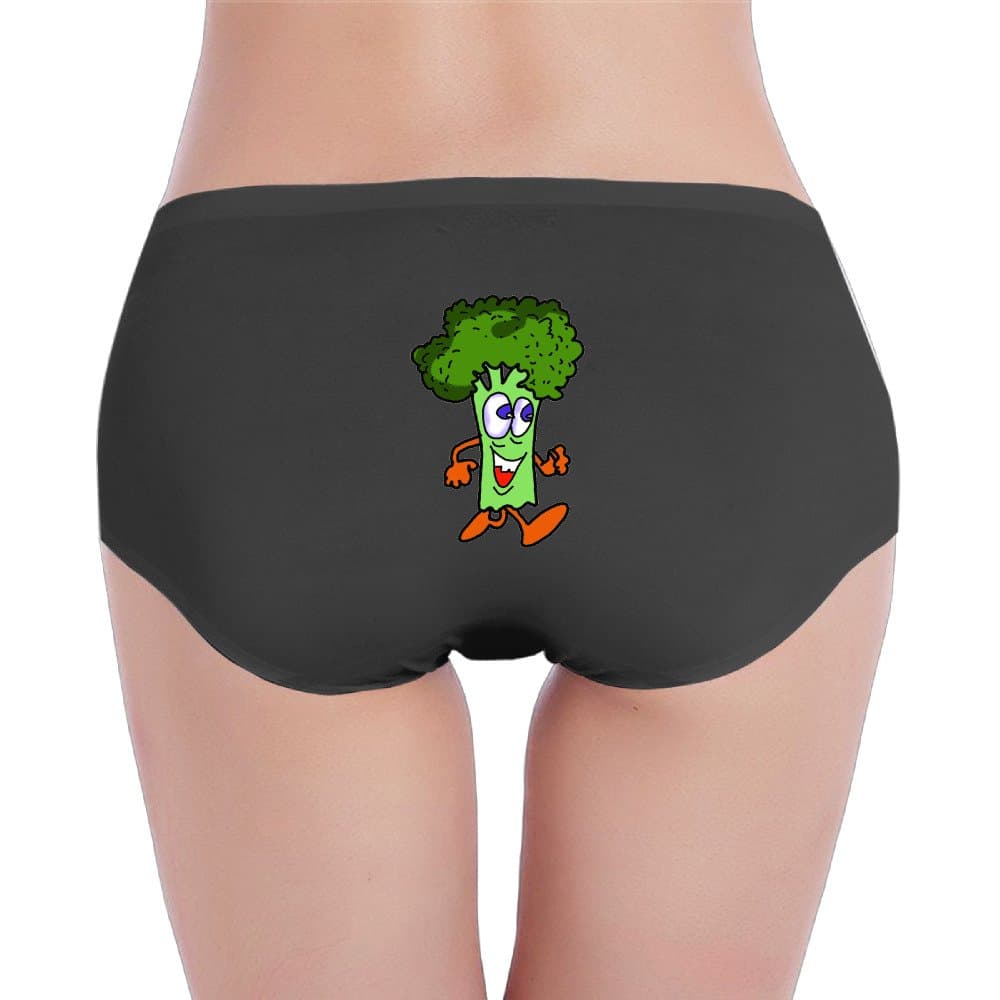 Women's Happy Broccoli Bikini Panties