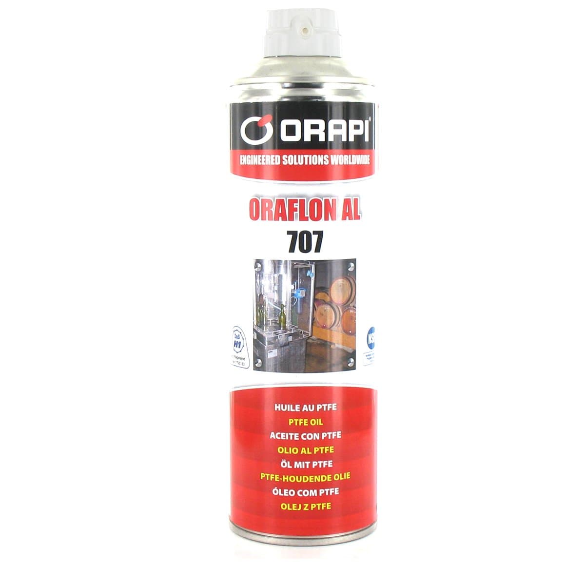 Synthetic Lubricant Oraflon AL 707 Orapi 650ml