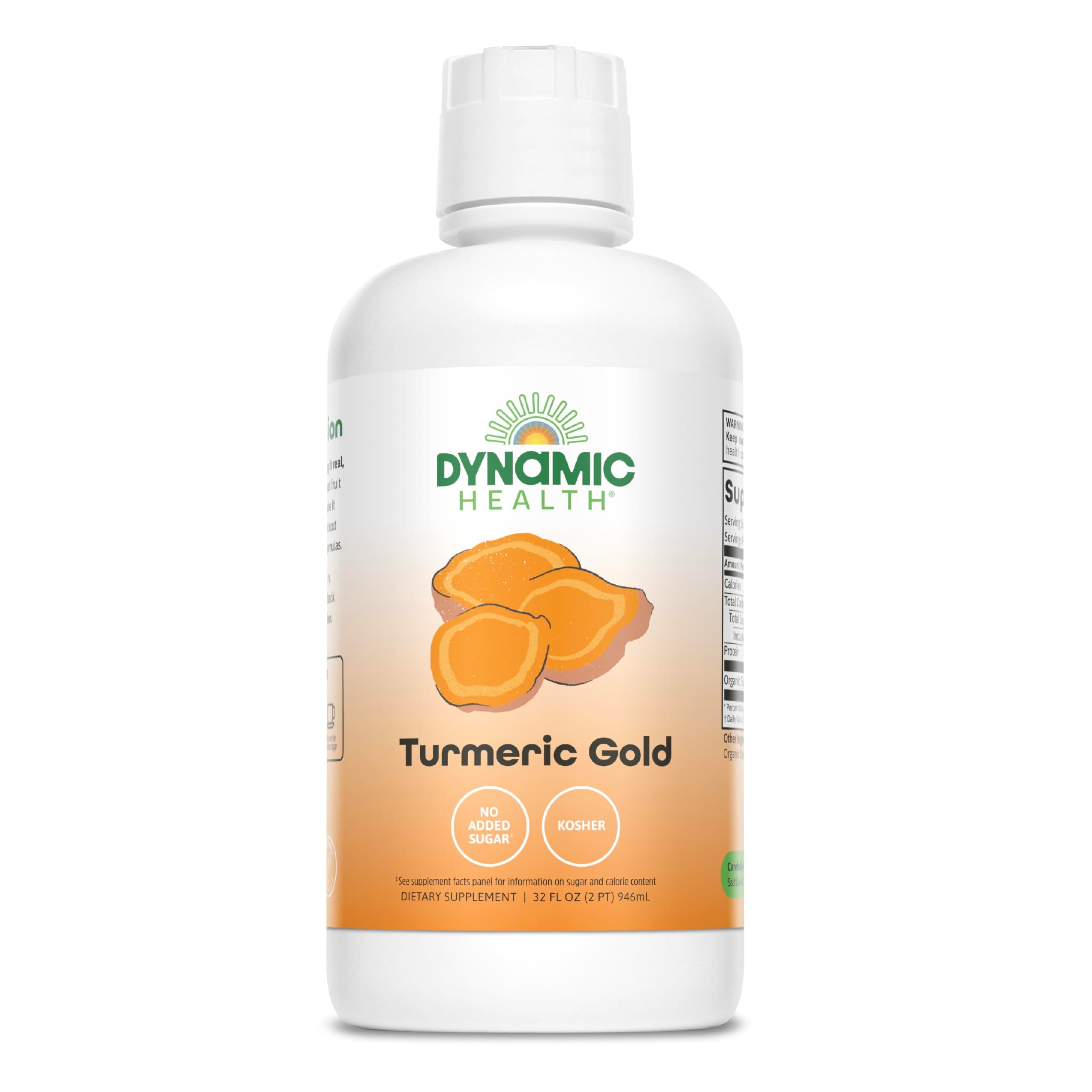 Dynamic Health Turmeric Gold Juice, Plastic 32 fl. oz.