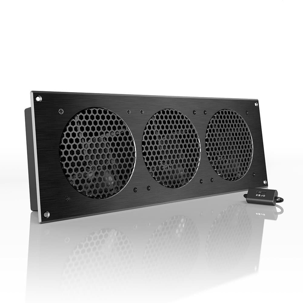 AC Infinity, AIRPLATE S9 Home Theater and AV Cabinet Fan 18"