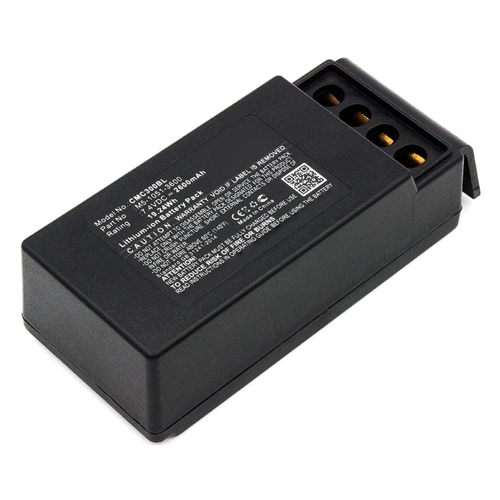 Battery remote controllers compatible with Cavotec M9-1051-3600 EX, MC-3, MC-3000 (2600mAh, 7.4V)