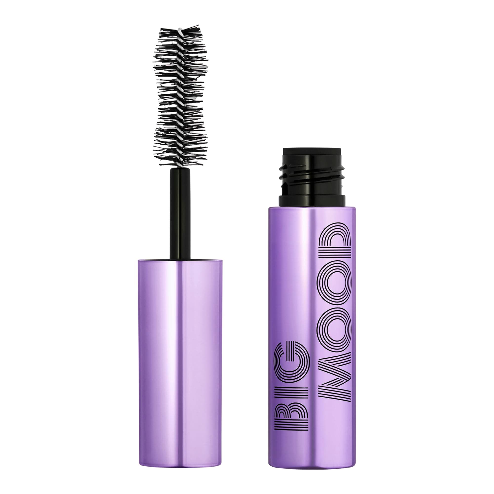 Big Mood Mascara Mini, Instantly Creates Long-Lasting, Bold & Lifted, Voluminous Lashes, Infused with Jojoba Wax, Black