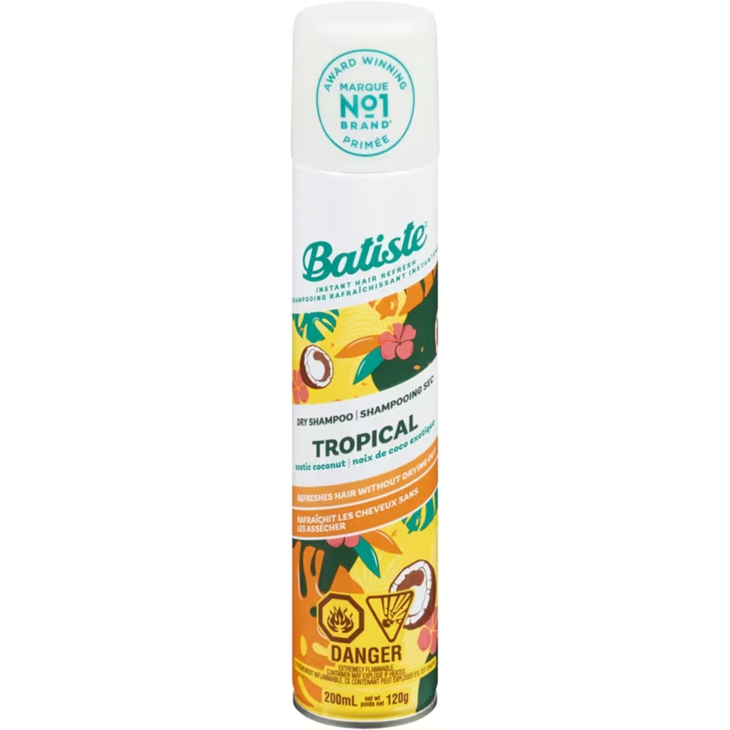Batiste Dry Shampoo, Tropical, 199ml