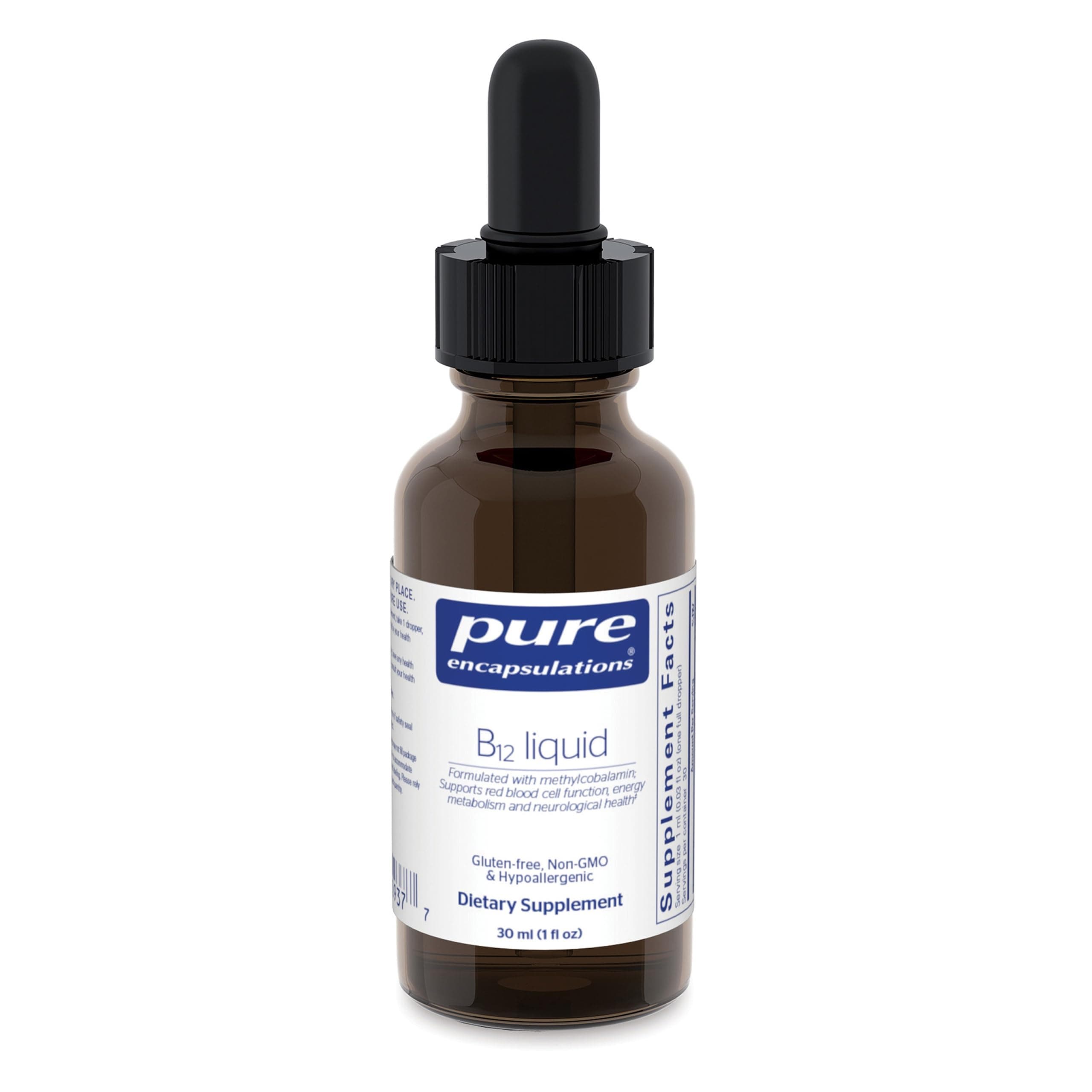 1,000 mcg Vitamin B12 Liquid - 30ml