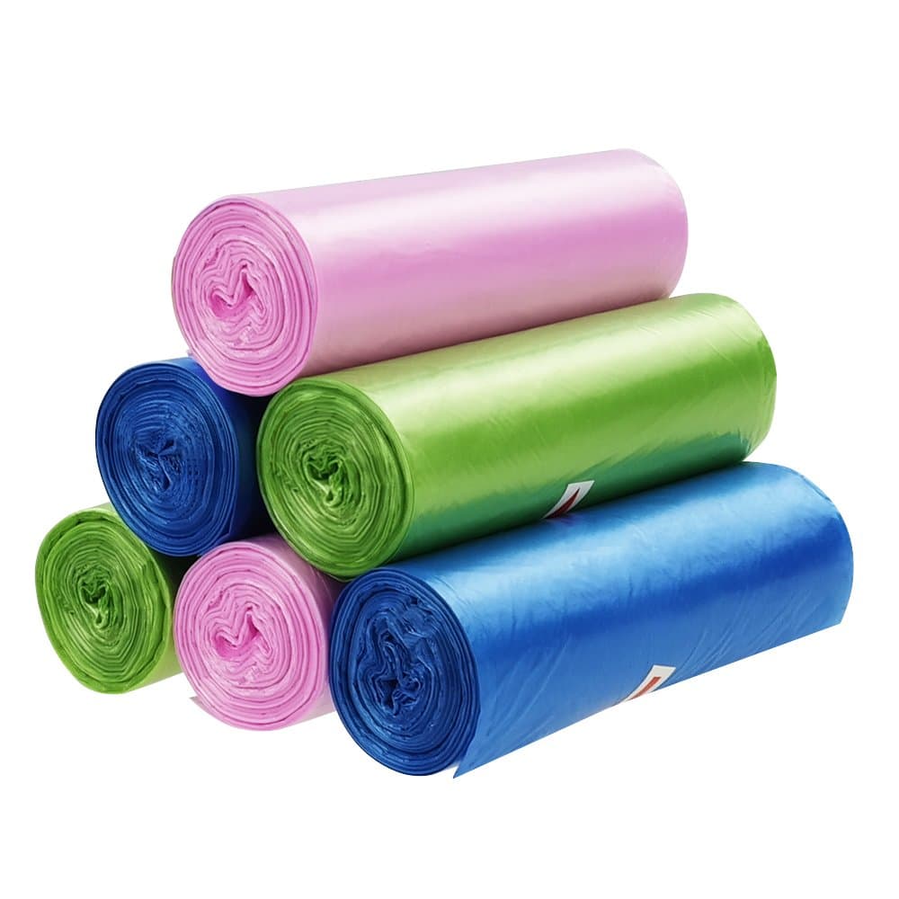 10 Gallon Kitchen Trash Bags, 120 Counts/ 6 Rolls