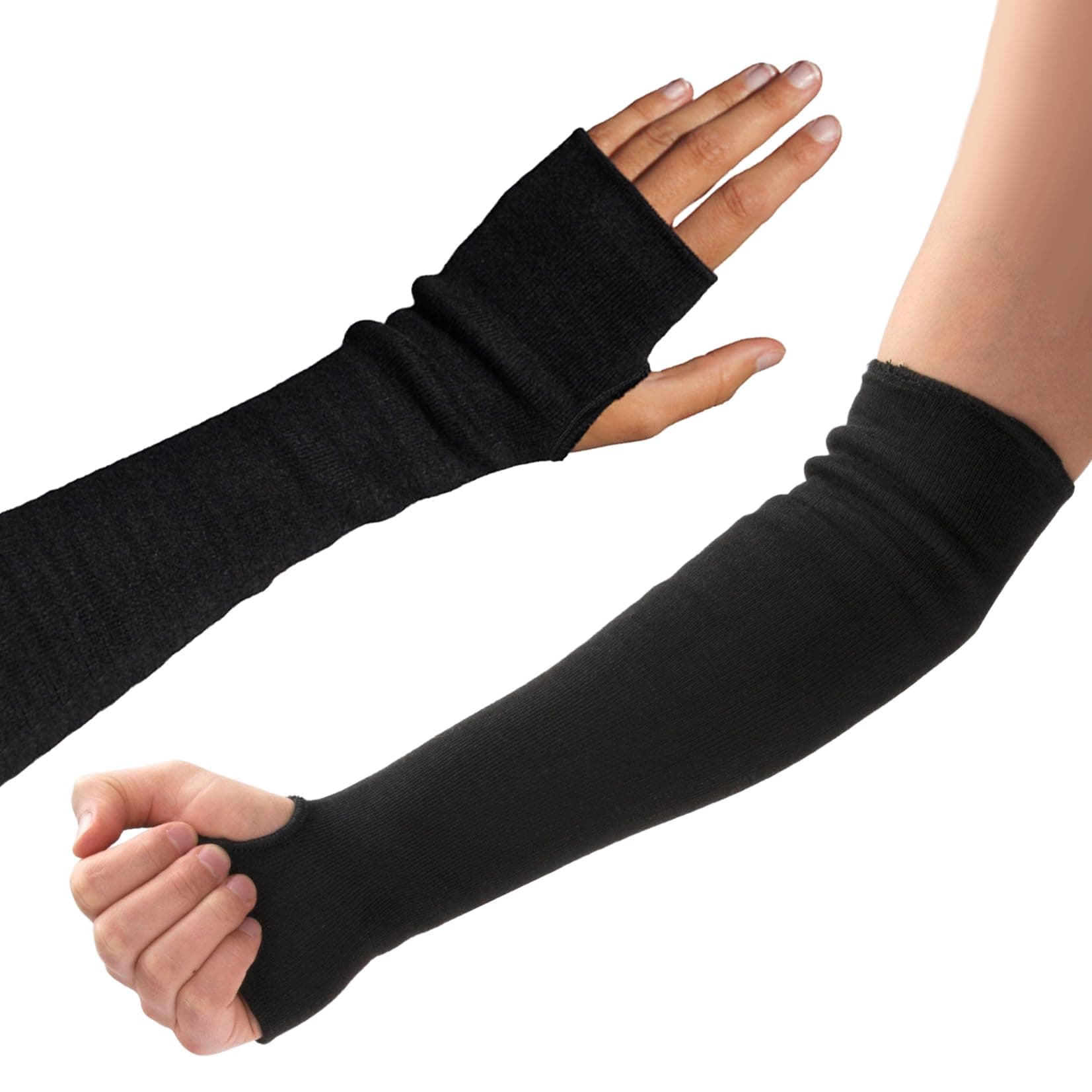 Kevlar Sleeves (PAIR) - Fire Protection Gauntlets - Double Layer - Stretchy