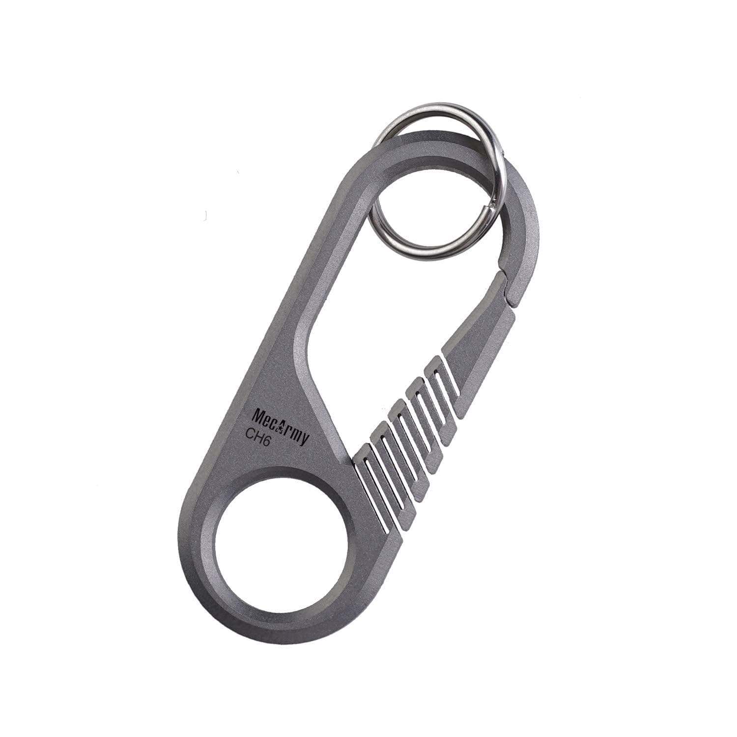 CH6 Titanium Carabiner Keychain