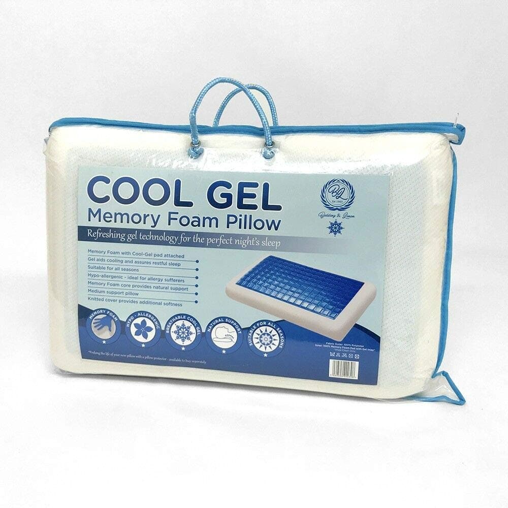 Cool Gel and Memory Foam Pillow (Reversible Pillow)