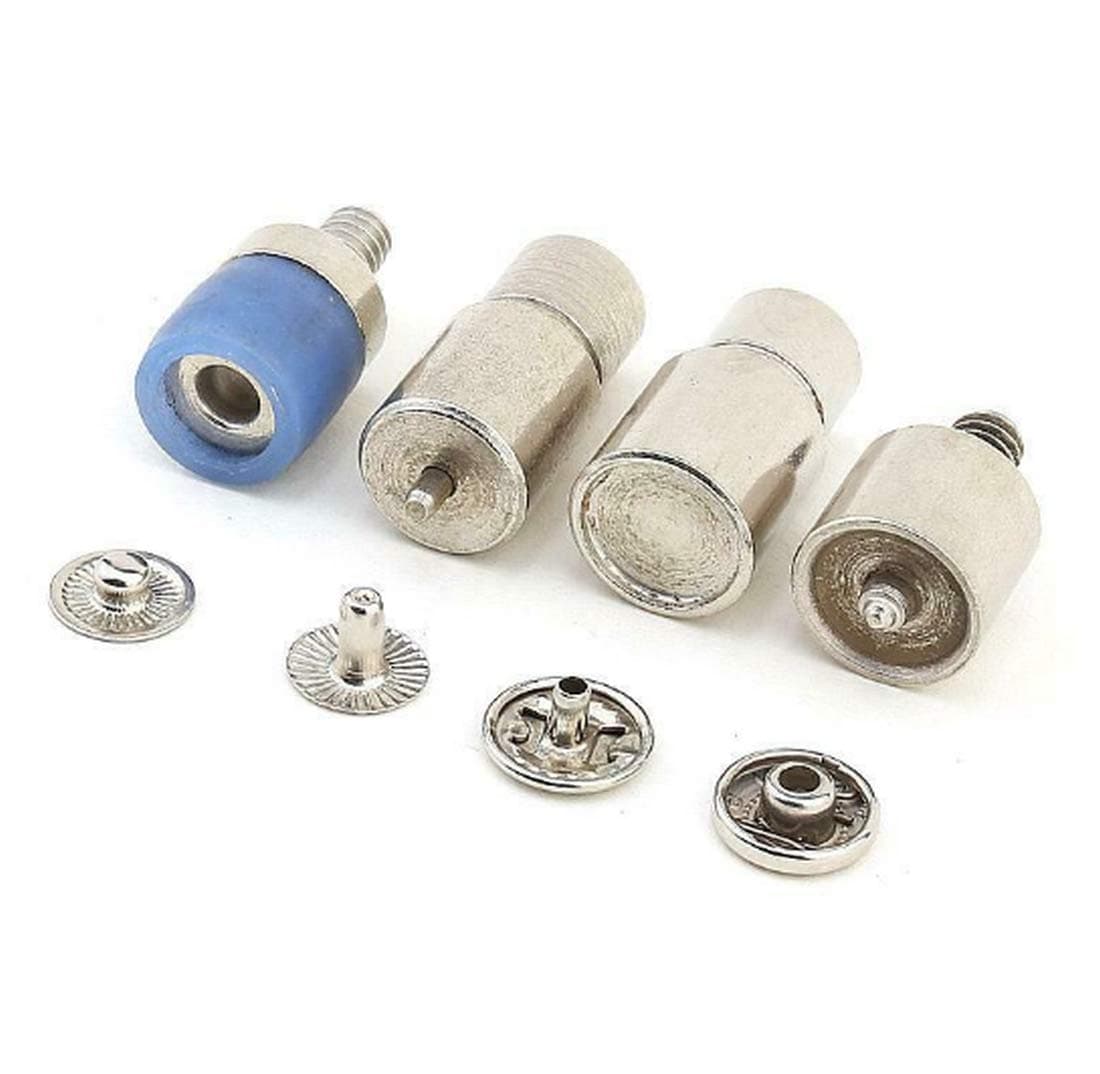 12.5mm Round Metal Snap Fasteners Press Button Kit System 54 Manual Machine Dies