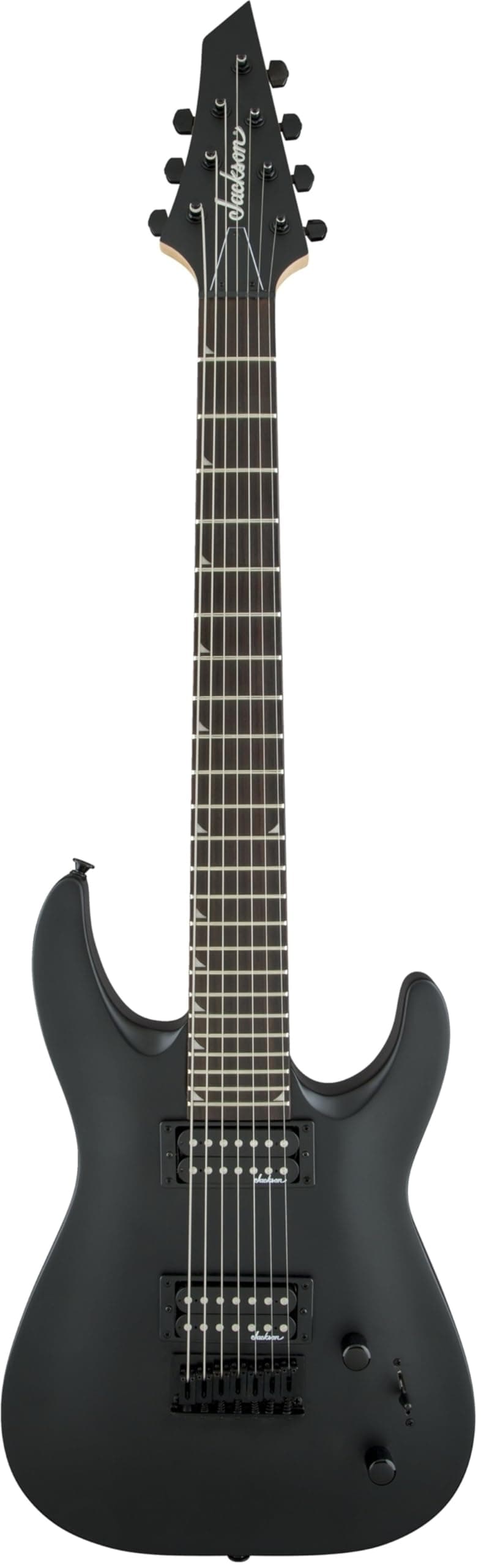 Jackson JS22-7 Dinky 7-string Electric Guitar - Satin Black