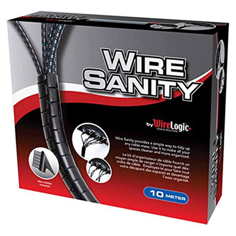 Wire Sanity Wire Organizer Kit - 10 Meter (32ft) By Logical Solutions