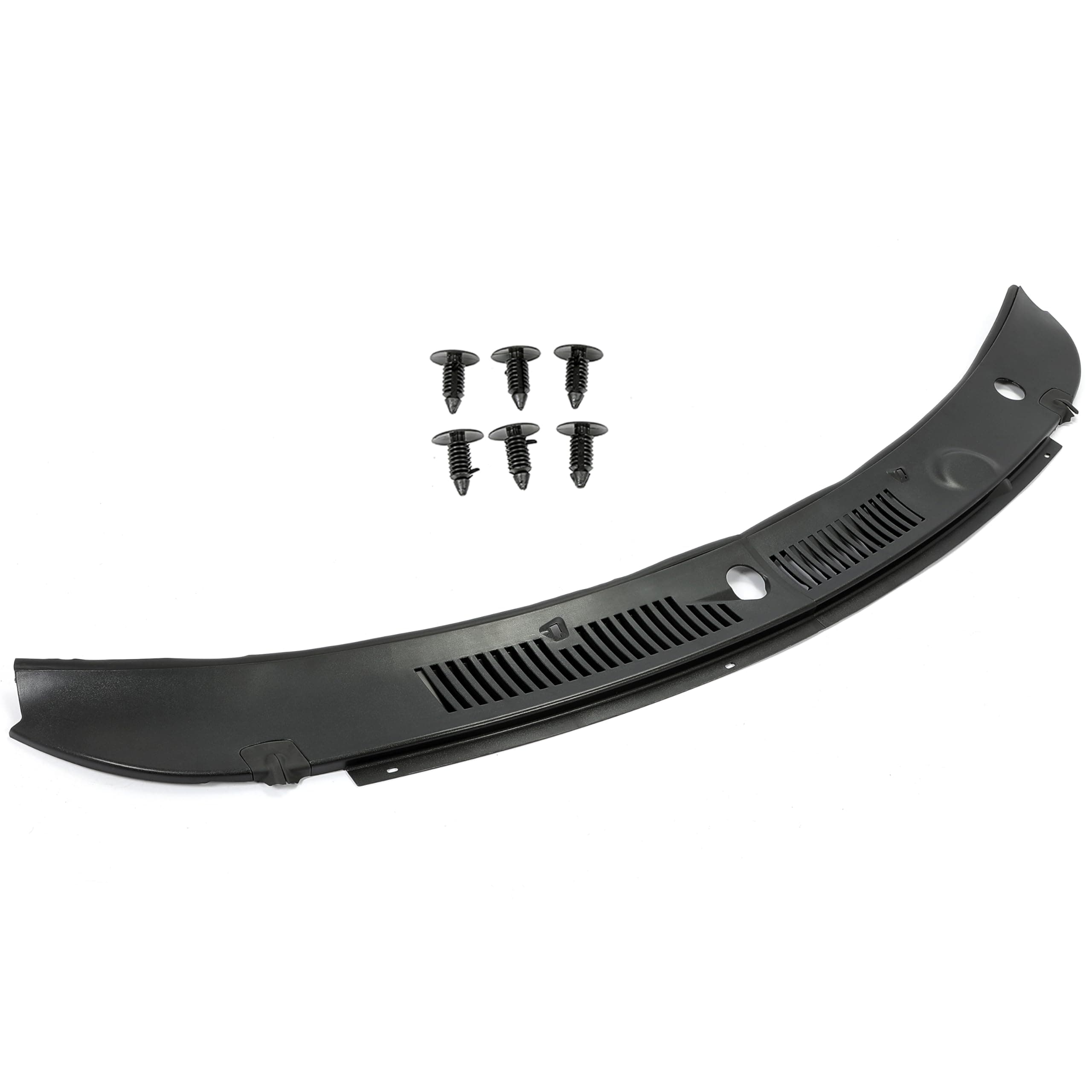 2Pcs Windshield Wiper Cowl Vent Grille Panel Hood Compatible with 1999-2004 Ford Mustang Direct Aftermarket Replacement for Part 3R3Z 6302228 AAA&3R3Z6302228AAA