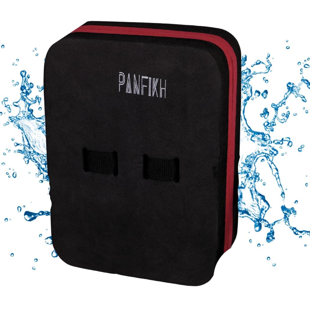 PANFIKH Back Float for Swimming - Eva Foam Swim Float Belt - Ideal for Beginners, Kids, and Adults - Adjustable Buckle - Eco-Friendly Swimming Aid for Learning and Safety (Large)