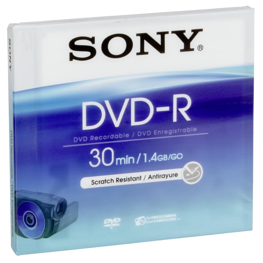 Sony 8cm DVD-R for Video Cameras - Single Pack