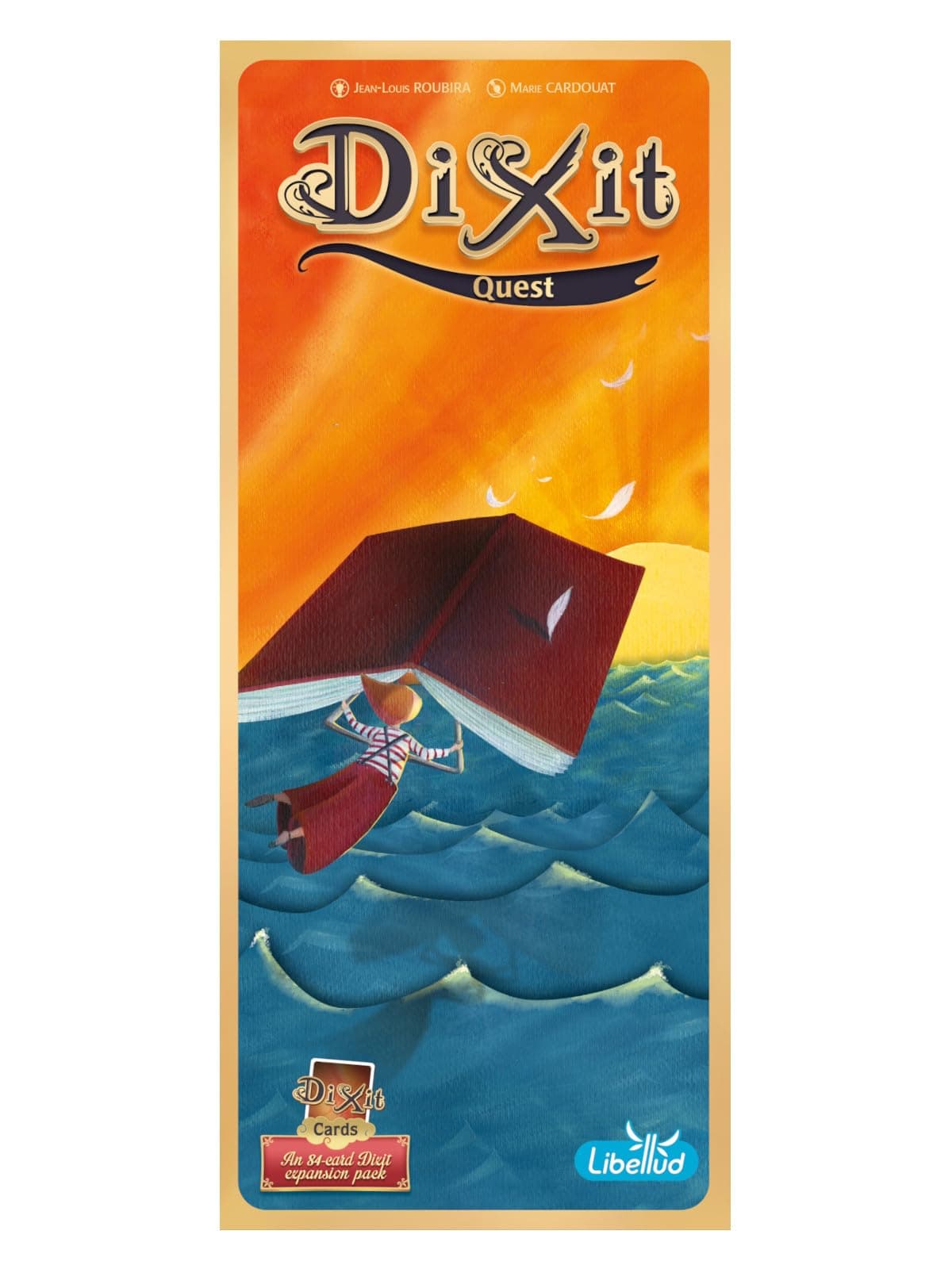 Dixit Quest Board Game - Expand Your Imagination with 84 New Cards! Creative Storytelling & Family Fun for Kids & Adults, Ages 8+, 3-6 Players, 30 Minute Playtime