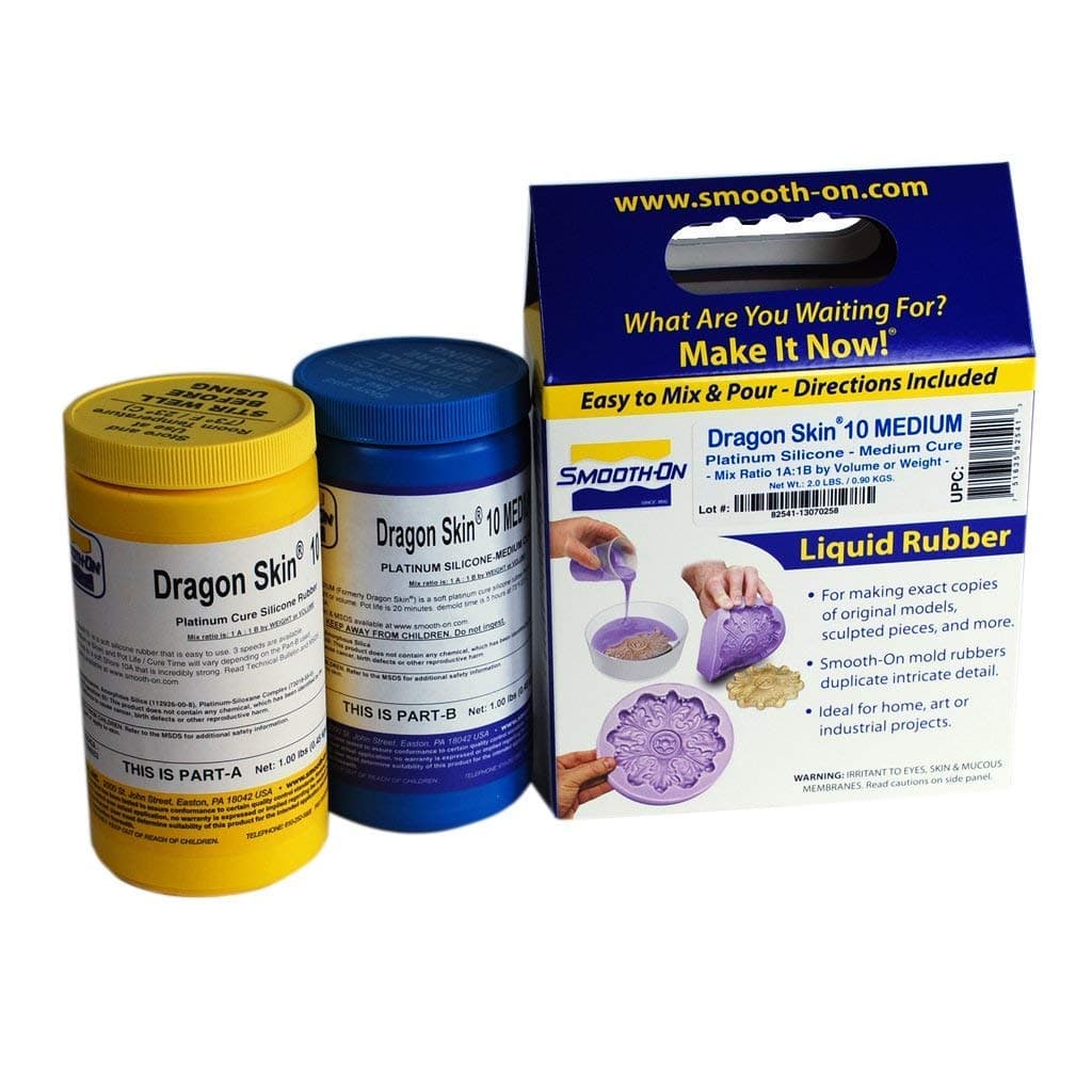 Dragon Skin 10 Medium - Platinum Cure Silicone - 2 Pint Kit