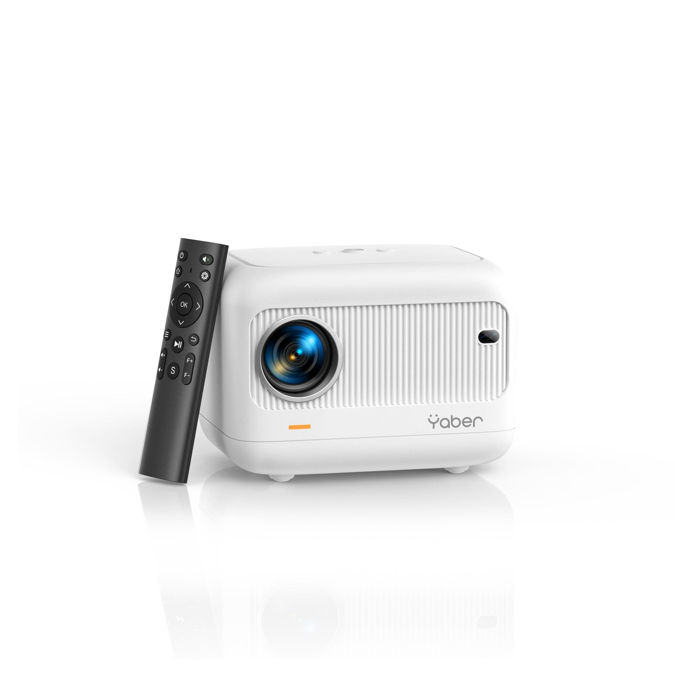 【3s Focus】YABER Portable Projector, 5G WiFi Bluetooth 5.2, ±40° Keystone Correction, 300" Display, Projector for Festive Gifts Compatible with TV Stick/HDMI/iOS/Android