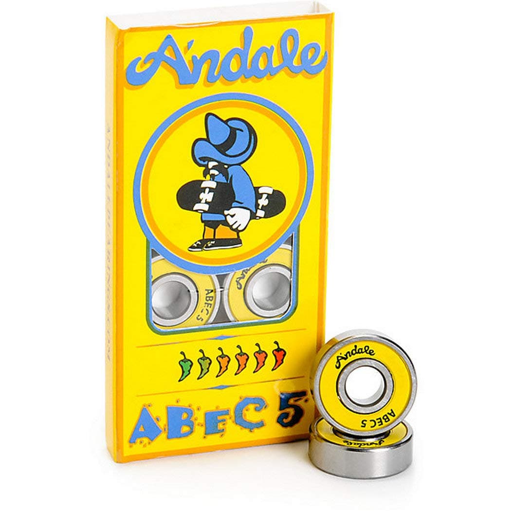 Bearings Abec 5 Yellow Skateboard Bearings