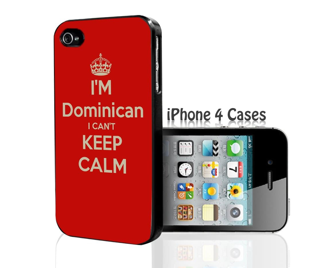 I'm DOMINICAN I Can't KEEP CALM iPhone 4/4s case by Jayz Electronics