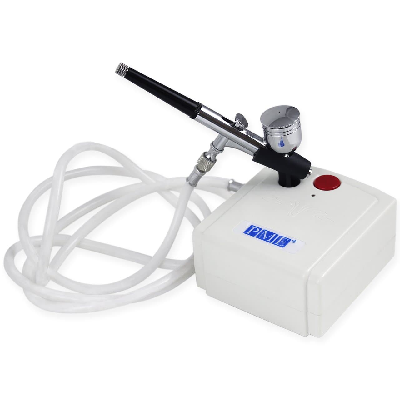 AB132 Airbrush & Compressor Kit for Cake Craft and Cake Decorating White 10 x 10 x 5 cm