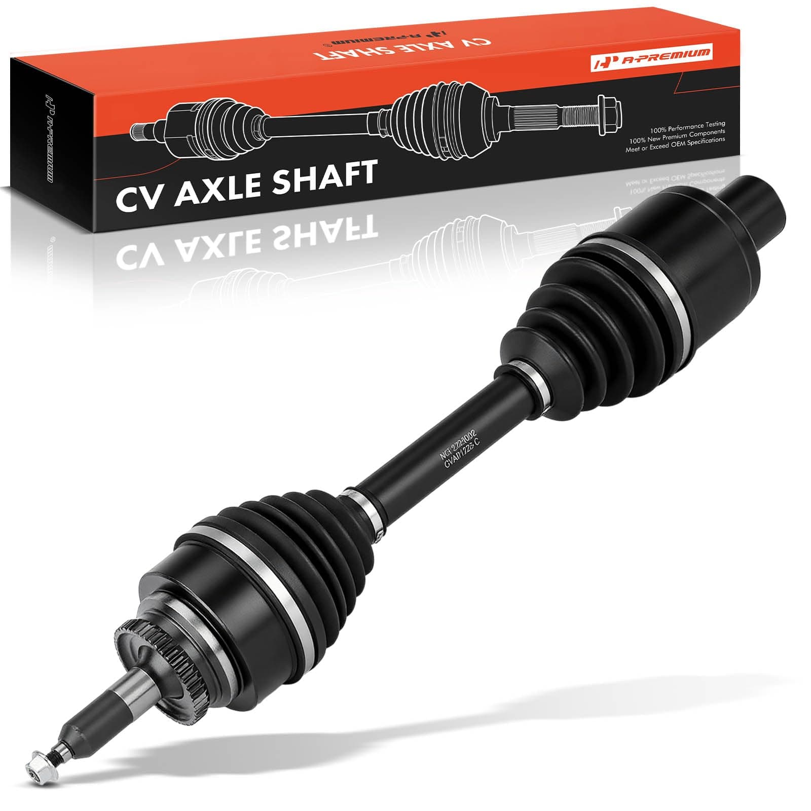 A-Premium Front Right Passenger CV Axle Shaft Assembly Compatible with Ford F-150 SVT Raptor 2010 2011 2012 2013 2014, Replace# 1700-701225