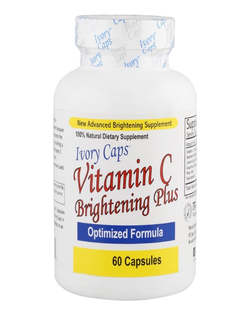 Ivory Caps Vitamin C Brightening Plus 60 Capsules