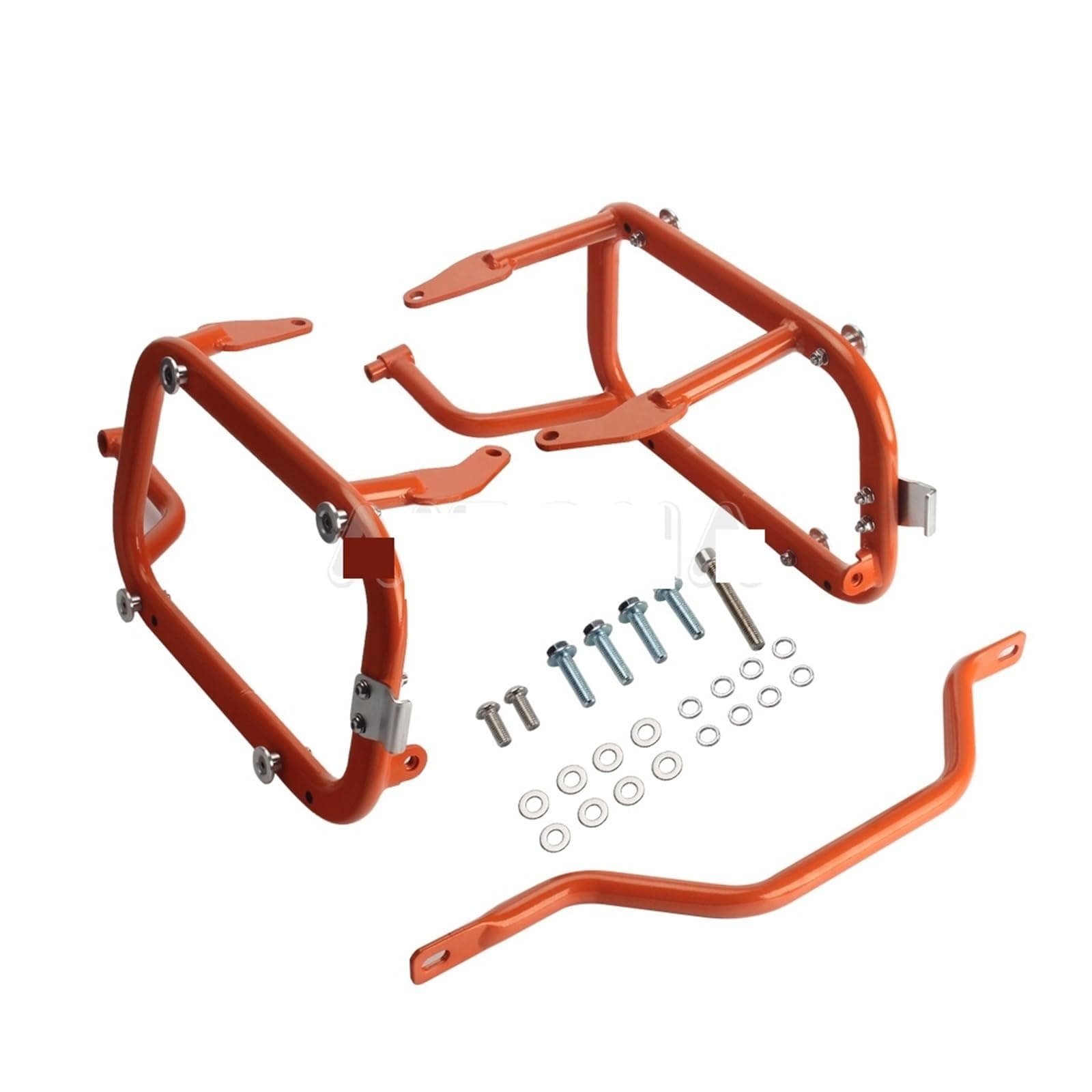 Rear Luggage Side Case Box Mount Rack Fit for Harley Pan America 1250S 2020-2024 Motorcycle Saddlebag Suppport Bracket Motorcycle Rear Luggage(Sliver)